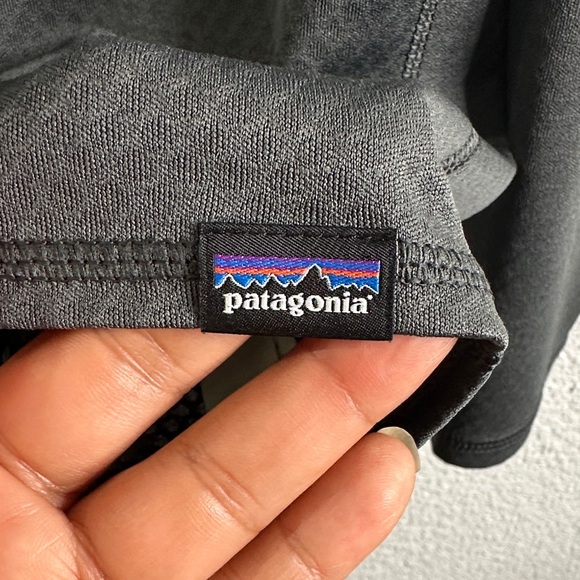 Patagonia gray   Full-Zip top  xL Mens Half Zip Capilene  Athletic Base Layer - Picture 6 of 9